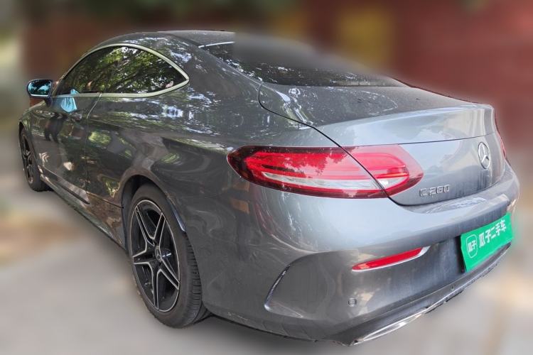 Used Mercedes-Benz C-Class 2020 C 260 Coupe Rear Left 45 Deg