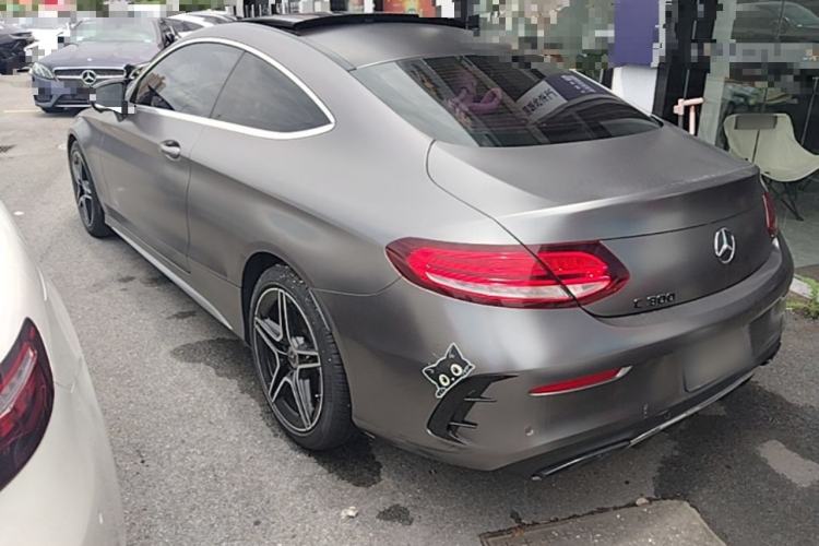 Used Mercedes-Benz C-Class 2020 C 260 Coupe Rear Left 45 Deg