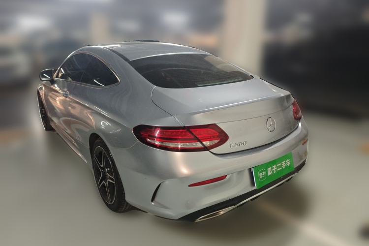Used Mercedes-Benz C-Class 2020 C 260 Coupe Rear Left 45 Deg