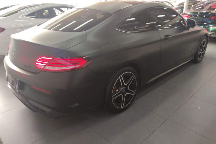 Used Mercedes-Benz C-Class 2020 C 260 Coupe Rear Right 45 Deg