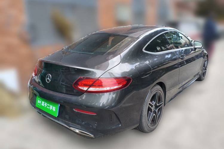 Used Mercedes-Benz C-Class 2020 C 200 Coupe Rear Right 45 Deg