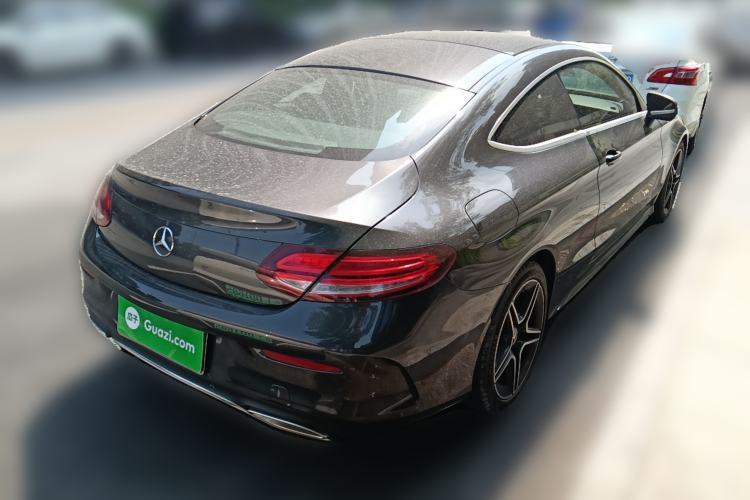 Used Mercedes-Benz C-Class 2020 C 260 Coupe Rear Right 45 Deg