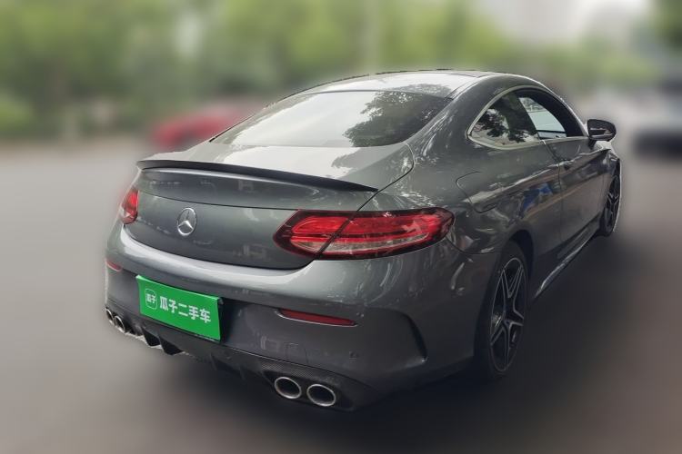 Used Mercedes-Benz C-Class 2020 C 260 Coupe Rear Right 45 Deg