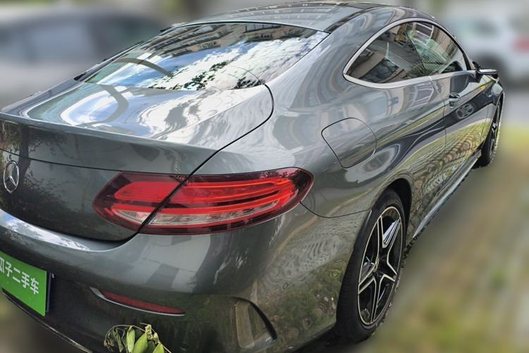 Used Mercedes-Benz C-Class 2020 C 260 Coupe Rear Right 45 Deg