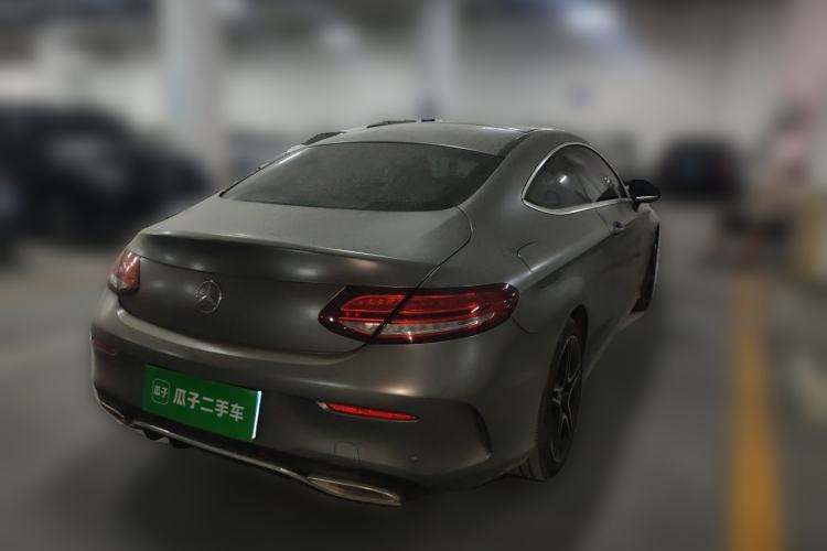 Used Mercedes-Benz C-Class 2020 C 260 Coupe Rear Right 45 Deg