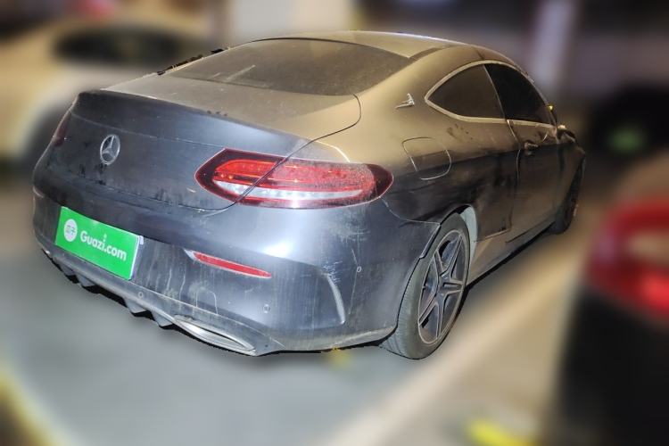 Used Mercedes-Benz C-Class 2020 C 260 Coupe Rear Right 45 Deg