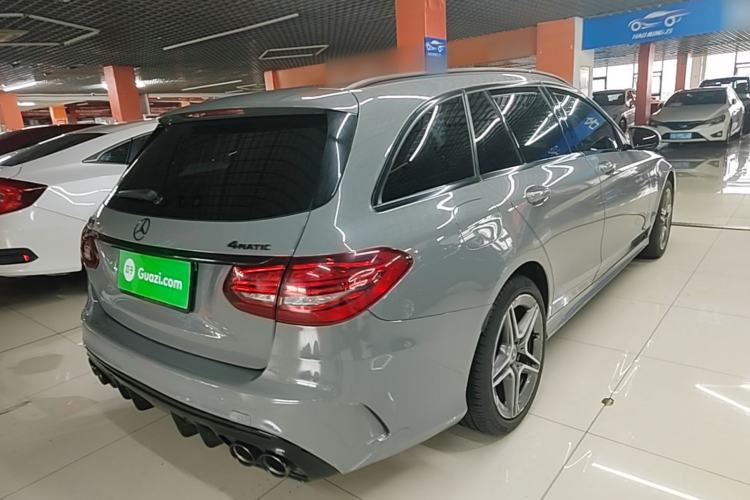 Used Mercedes-Benz C-Class 2020 C 260 Estate Rear Right 45 Deg