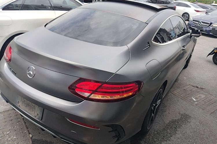Used Mercedes-Benz C-Class 2020 C 260 Coupe Rear Right 45 Deg