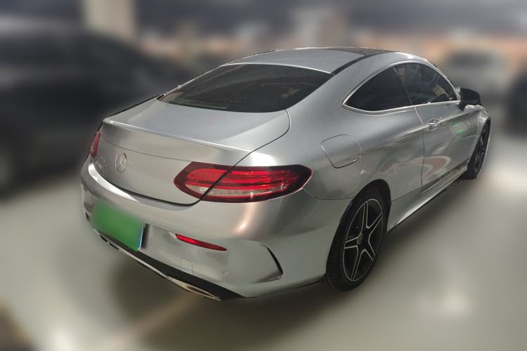 Used Mercedes-Benz C-Class 2020 C 260 Coupe Rear Right 45 Deg