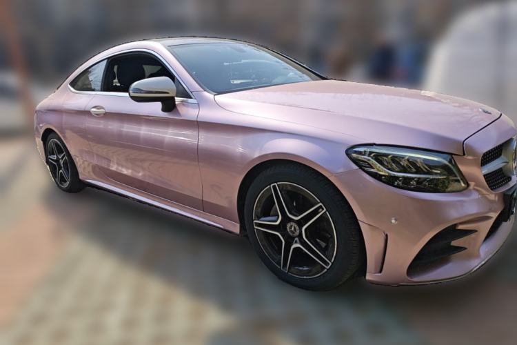 Used Mercedes-Benz C-Class 2020 C 260 Coupe Front Right 45 Deg