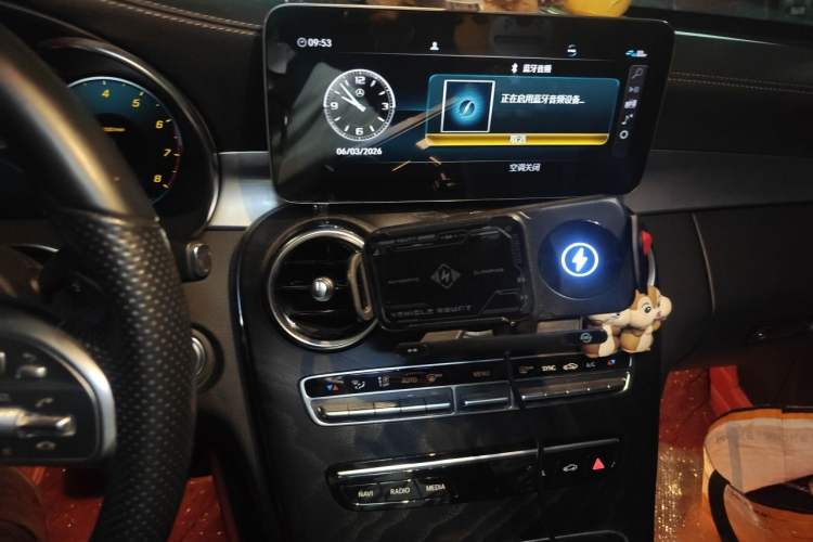 Used Mercedes-Benz C-Class 2020 C 260 L Sport Edition Audio And AC Panel