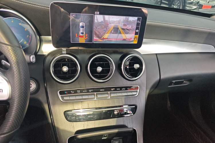 Used Mercedes-Benz C-Class 2020 C 260 L Sport Edition Audio And AC Panel