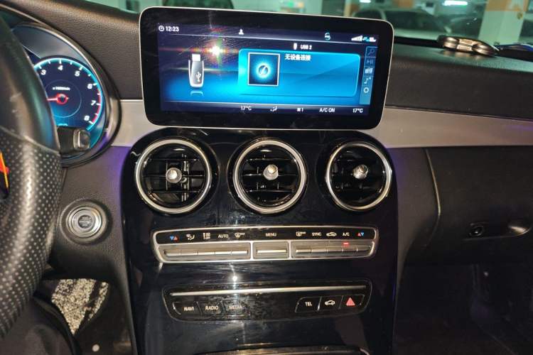 Used Mercedes-Benz C-Class 2020 Restyled C 260 Sport Edition Audio And AC Panel