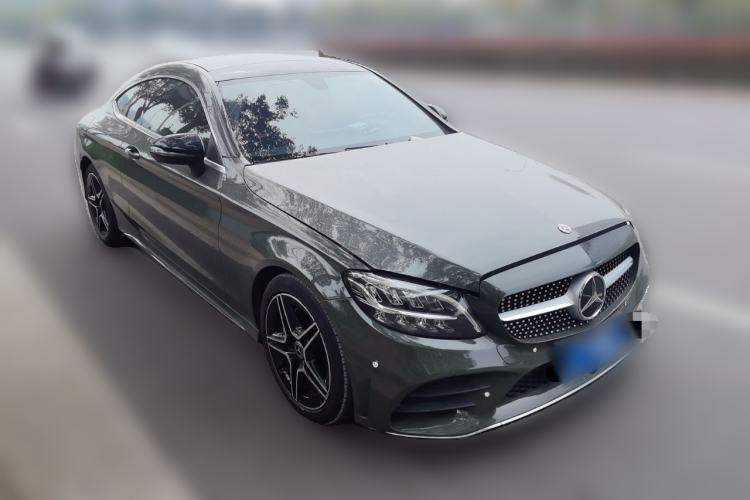 Used Mercedes-Benz C-Class 2020 C 260 Coupe Front Right 45 Deg
