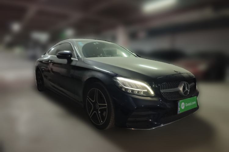 Used Mercedes-Benz C-Class 2020 C 260 Coupe Front Right 45 Deg