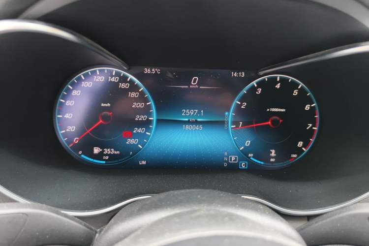 Used Mercedes-Benz C-Class 2020 C 200 L Fashion Edition Sport Version Instrument Cluster