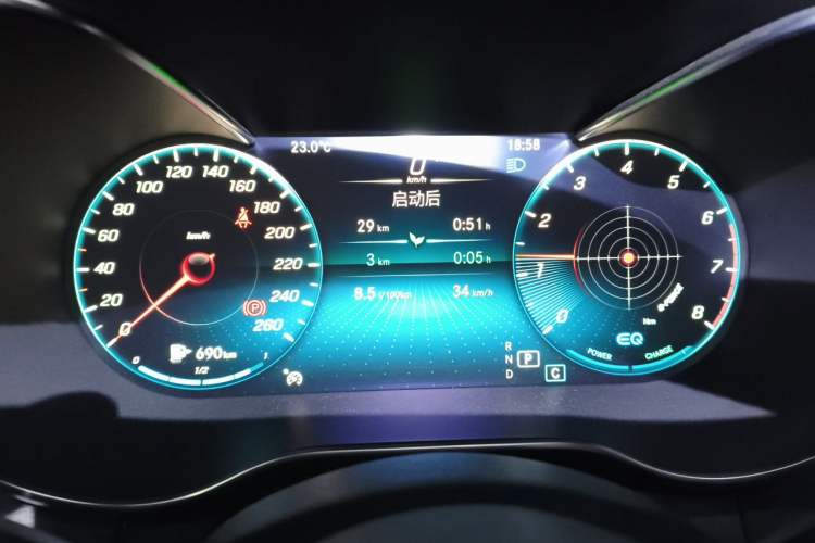 Used Mercedes-Benz C-Class 2020 C 260 L Sport Edition Instrument Cluster