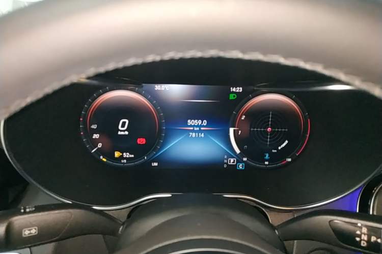 Used Mercedes-Benz C-Class 2020 C 200 L Fashion Edition Sport Version Instrument Cluster