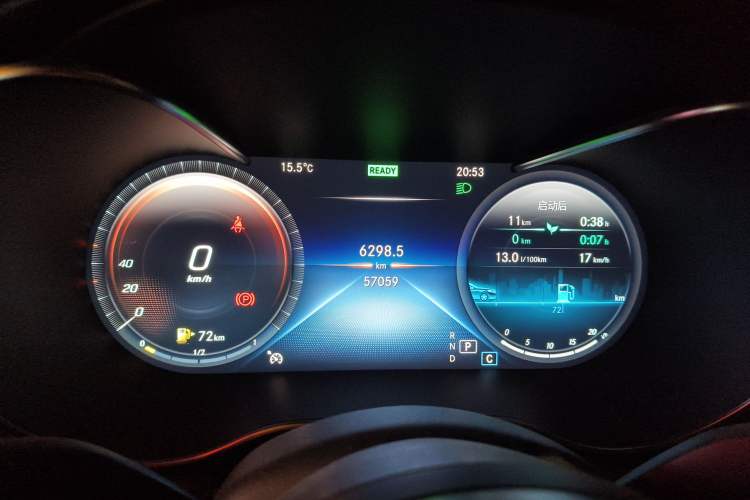 Used Mercedes-Benz C-Class 2020 C 260 L Sport Edition Instrument Cluster