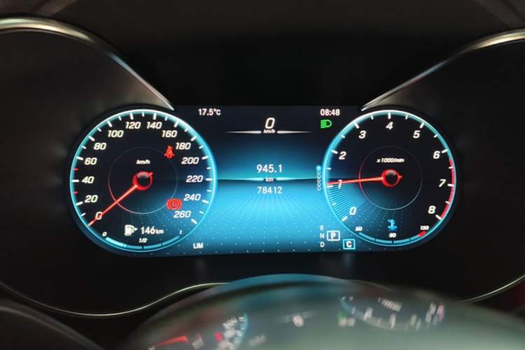 Used Mercedes-Benz C-Class 2020 Restyled C 200 L Fashion Edition Sport Version Instrument Cluster