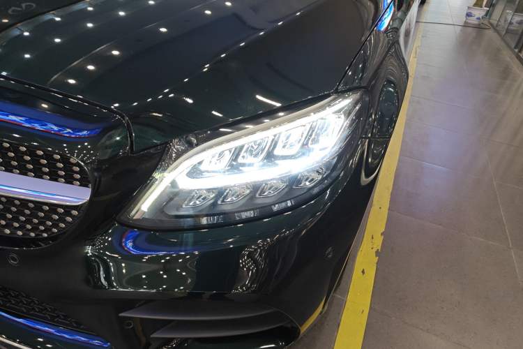Used Mercedes-Benz C-Class 2020 C 200 L Fashion Edition Sport Version Left Front Headlight