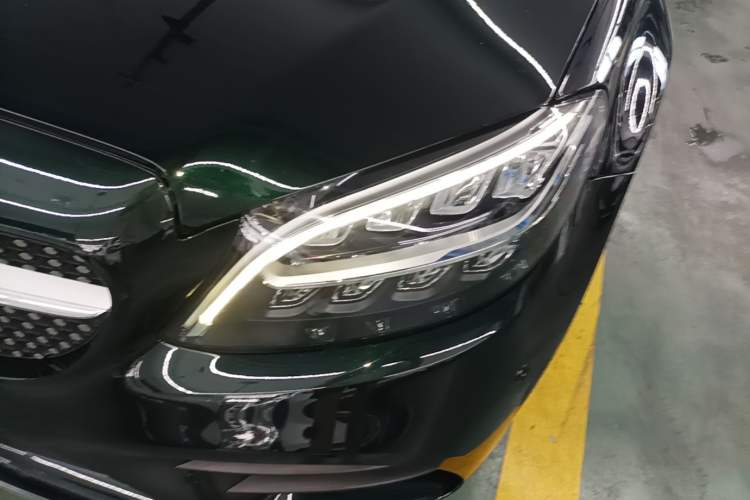 Used Mercedes-Benz C-Class 2020 C 200 L Fashion Edition Sport Version Left Front Headlight
