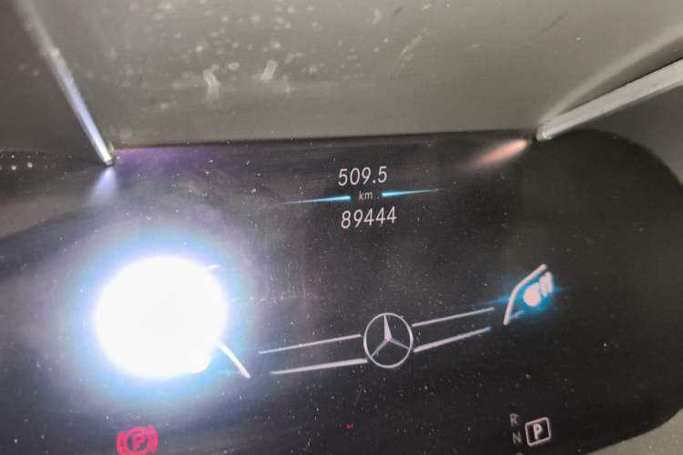 Used Mercedes-Benz C-Class 2020 C 260 Sport Edition Odometer Close Up