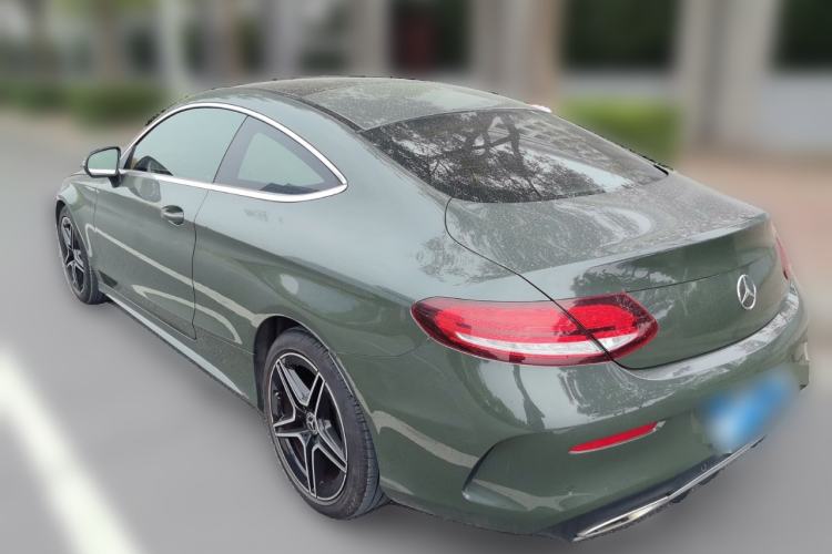 Used Mercedes-Benz C-Class 2020 C 260 Coupe Rear Left 45 Deg