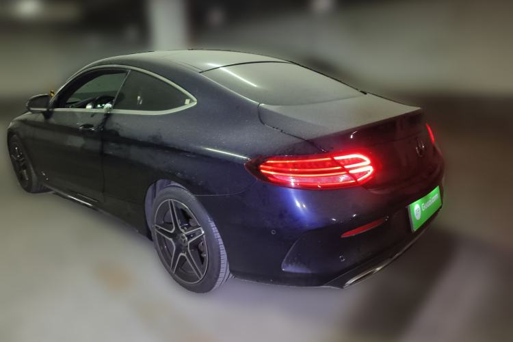 Used Mercedes-Benz C-Class 2020 C 260 Coupe Rear Left 45 Deg