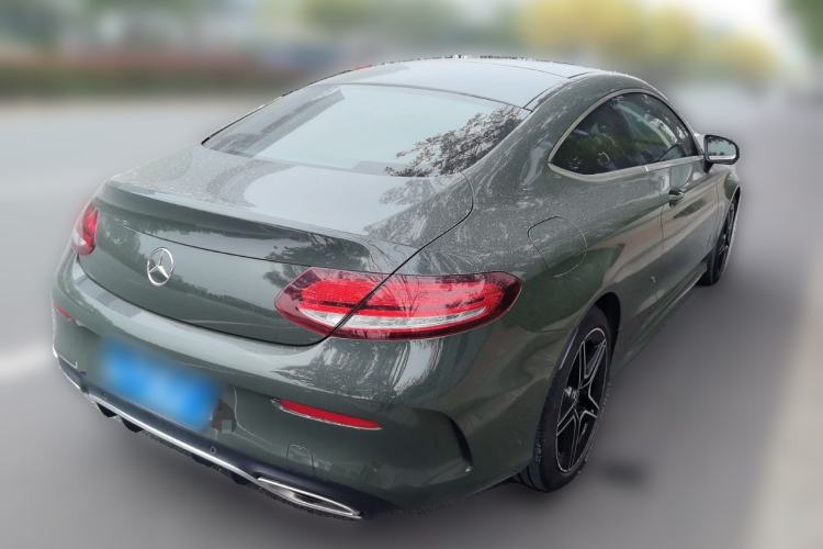 Used Mercedes-Benz C-Class 2020 C 260 Coupe Rear Right 45 Deg