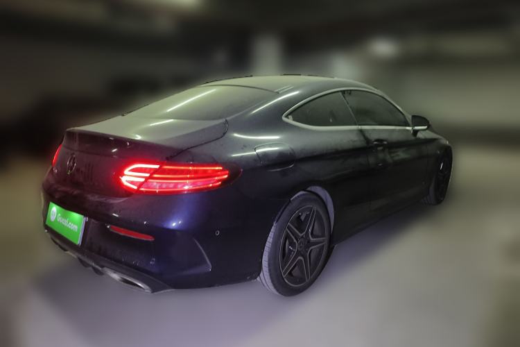 Used Mercedes-Benz C-Class 2020 C 260 Coupe Rear Right 45 Deg