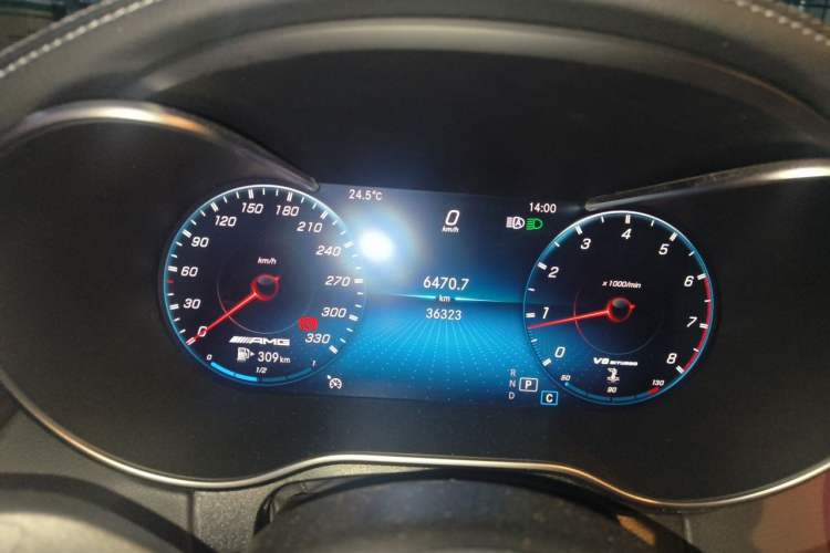 Used Mercedes-Benz C-Class 2020 C 260 4MATIC Coupe Instrument Cluster