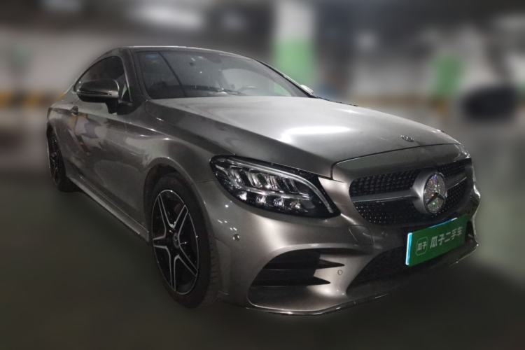 Used Mercedes-Benz C-Class 2020 C 260 Coupe Front Right 45 Deg