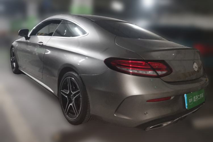 Used Mercedes-Benz C-Class 2020 C 260 Coupe Rear Left 45 Deg