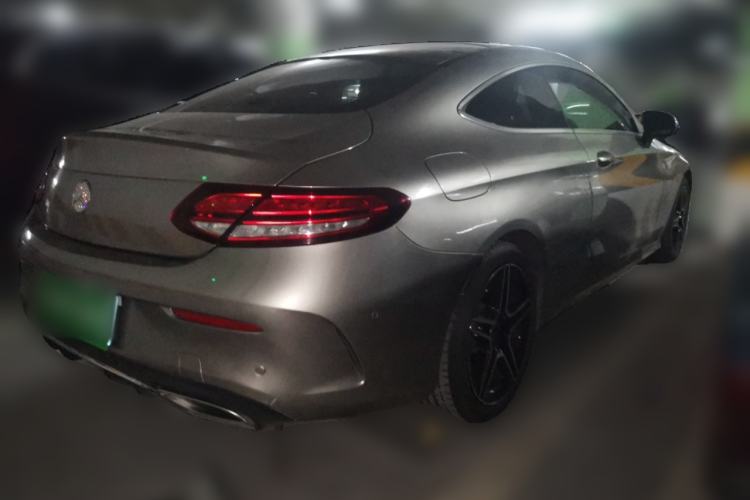 Used Mercedes-Benz C-Class 2020 C 260 Coupe Rear Right 45 Deg