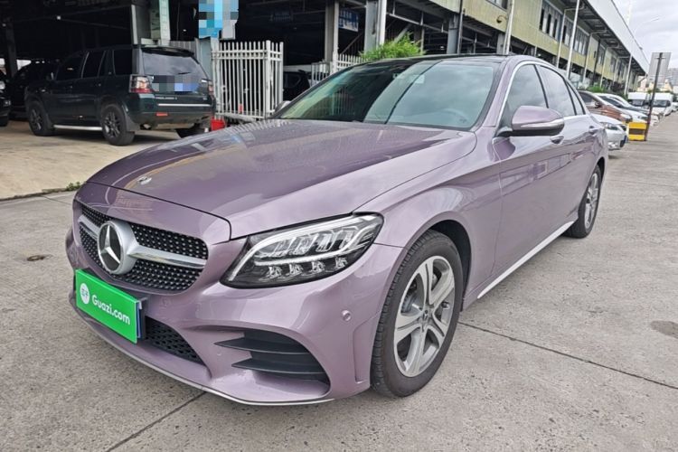 Used Mercedes-Benz C-Class 2020 C 260 L Sport Edition Guazi used car, China used car export, Used car for sale, Used Mercedes-Benz cars, Cheapest cars for sale