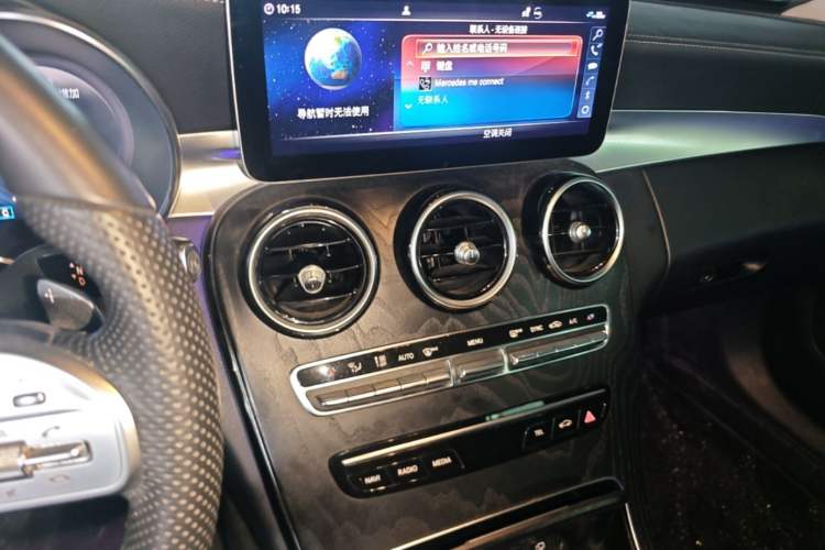 Used Mercedes-Benz C-Class 2020 Restyled C 260 L Sport Edition Audio And AC Panel
