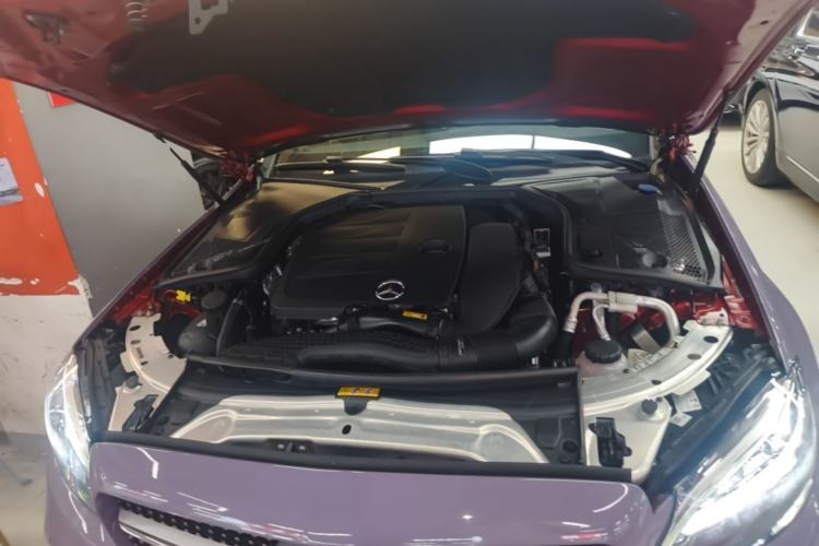 Used Mercedes-Benz C-Class 2020 C 260 Coupe Engine Bay