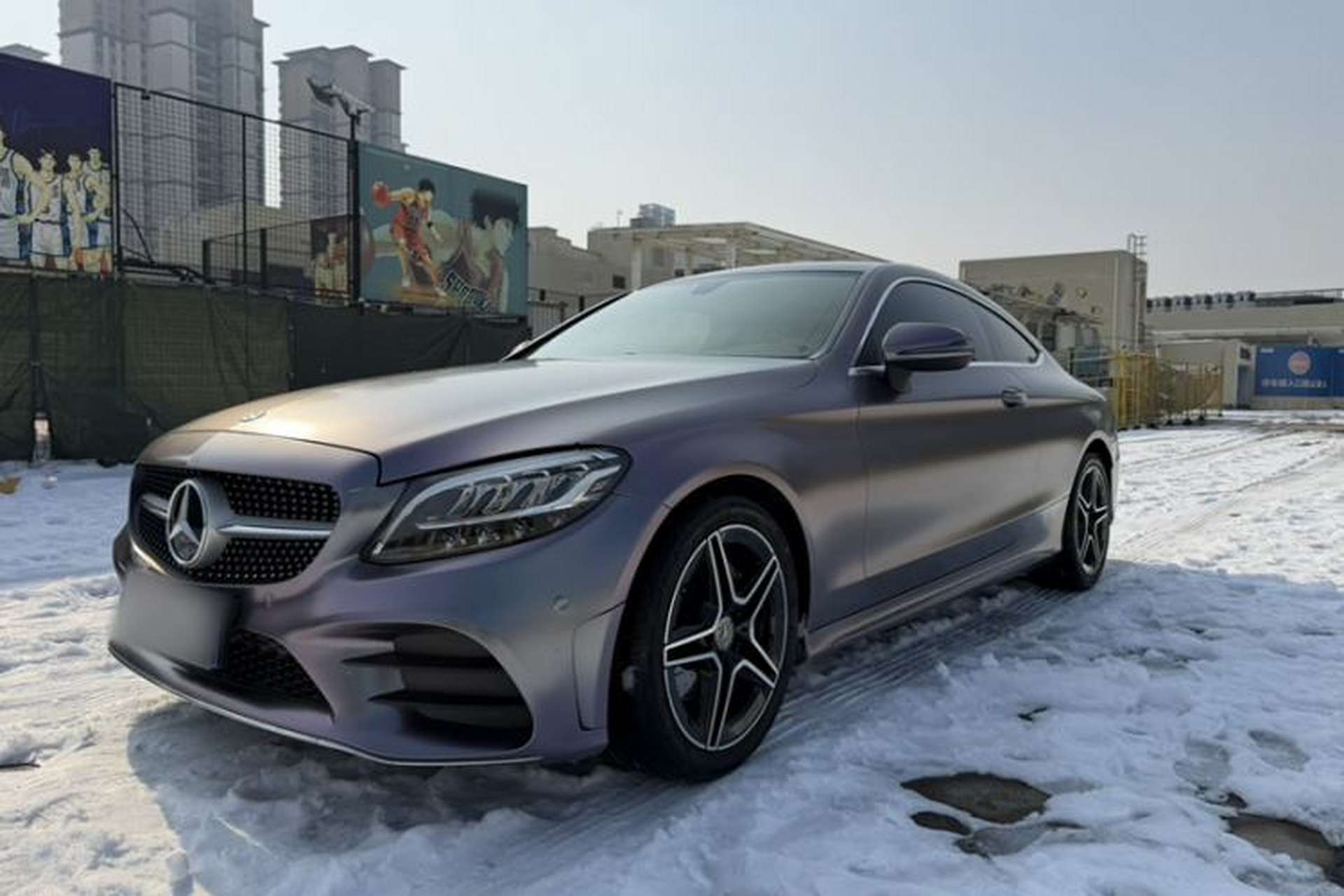 Used Mercedes-Benz C-Class 2020 C 260 Coupe Front Left 45 Deg
