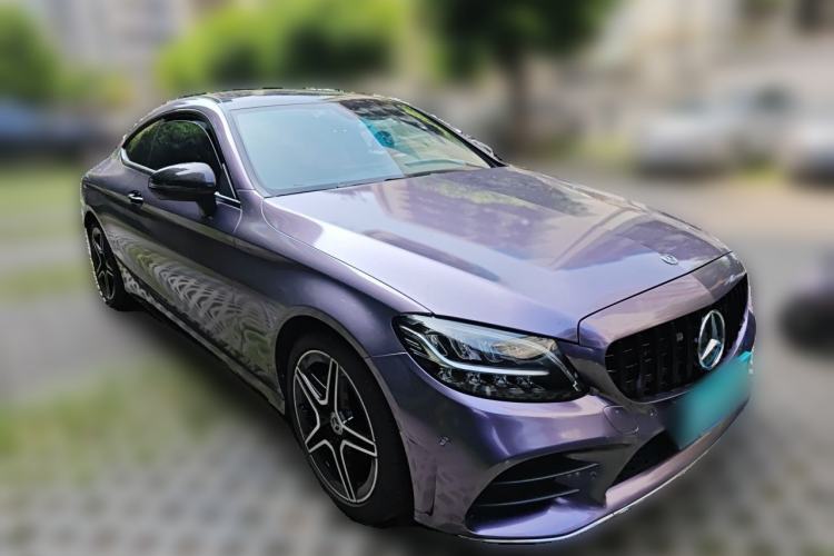 Used Mercedes-Benz C-Class 2020 C 260 Coupe Front Right 45 Deg