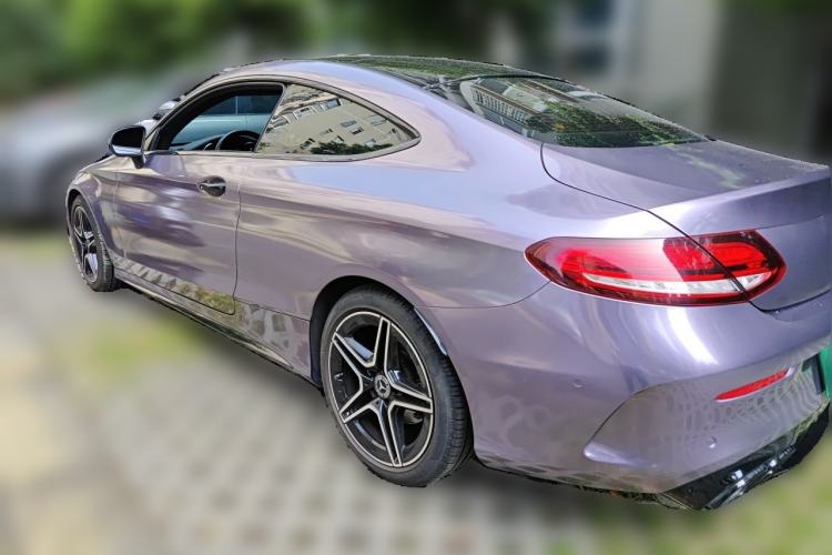 Used Mercedes-Benz C-Class 2020 C 260 Coupe Rear Left 45 Deg