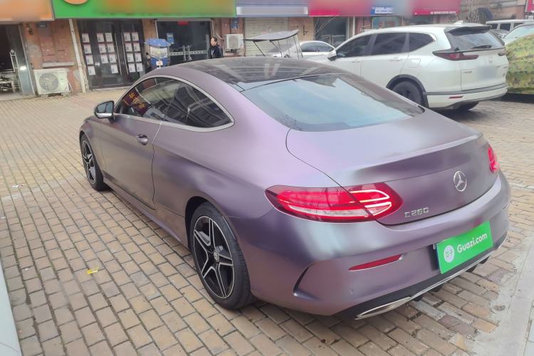 Used Mercedes-Benz C-Class 2020 C 260 Coupe Rear Left 45 Deg