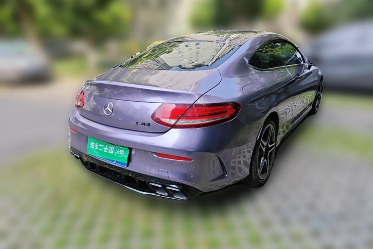 Used Mercedes-Benz C-Class 2020 C 260 Coupe Rear Right 45 Deg