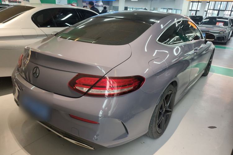 Used Mercedes-Benz C-Class 2020 C 260 Coupe Rear Right 45 Deg