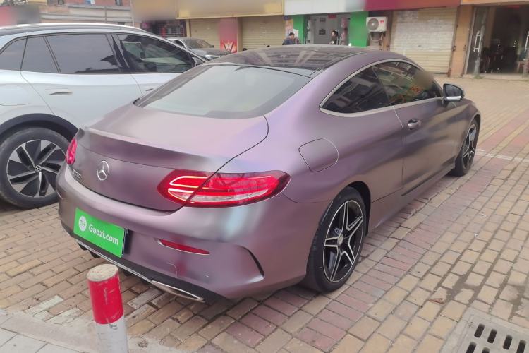 Used Mercedes-Benz C-Class 2020 C 260 Coupe Rear Right 45 Deg