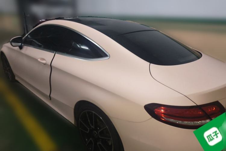 Used Mercedes-Benz C-Class 2020 C 260 4MATIC Coupe Rear Left 45 Deg