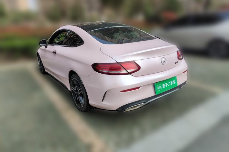 Used Mercedes-Benz C-Class 2020 C 260 Coupe Rear Left 45 Deg