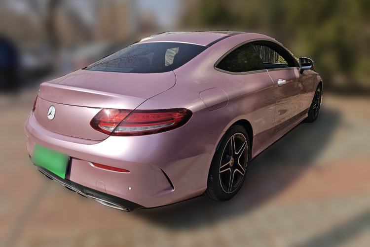Used Mercedes-Benz C-Class 2020 C 260 Coupe Rear Right 45 Deg