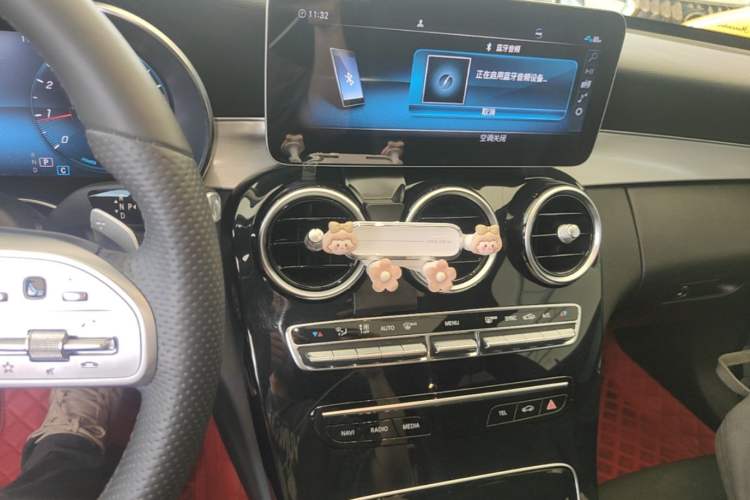 Used Mercedes-Benz C-Class 2020 Restyled C 260 Sport Edition Audio And AC Panel