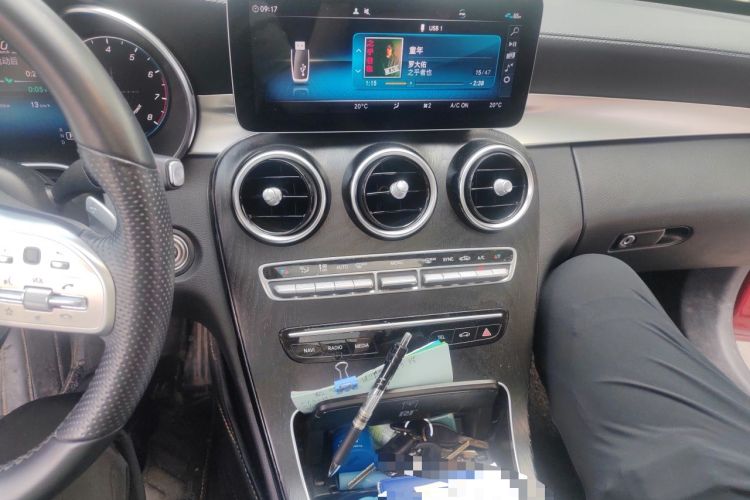 Used Mercedes-Benz C-Class 2020 C 260 L Sport Edition Audio And AC Panel